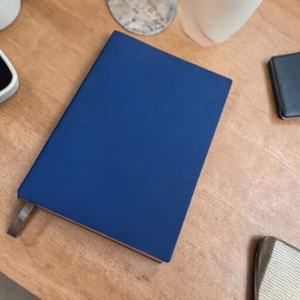Elastic Blue Notebook
