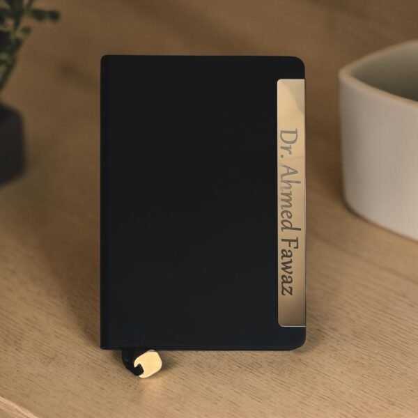 Notebook – Stainless Steel Engraving Plate