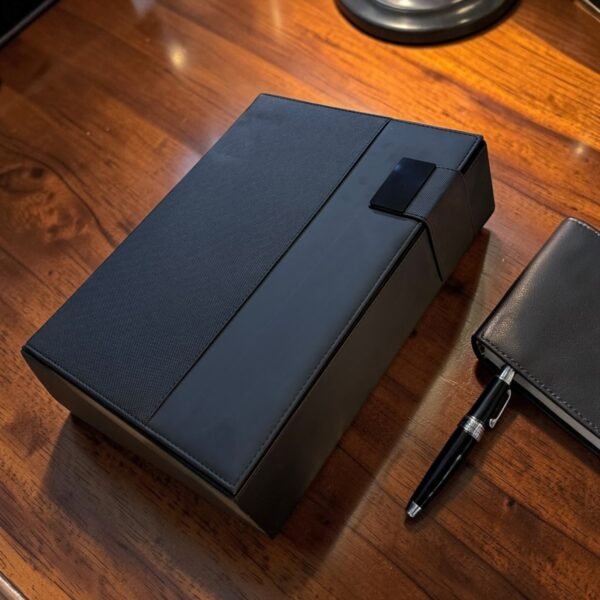Leather Box – 37 × 27 × 9 cm