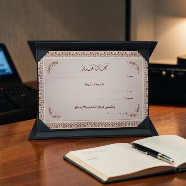 Certificates of Appreciation