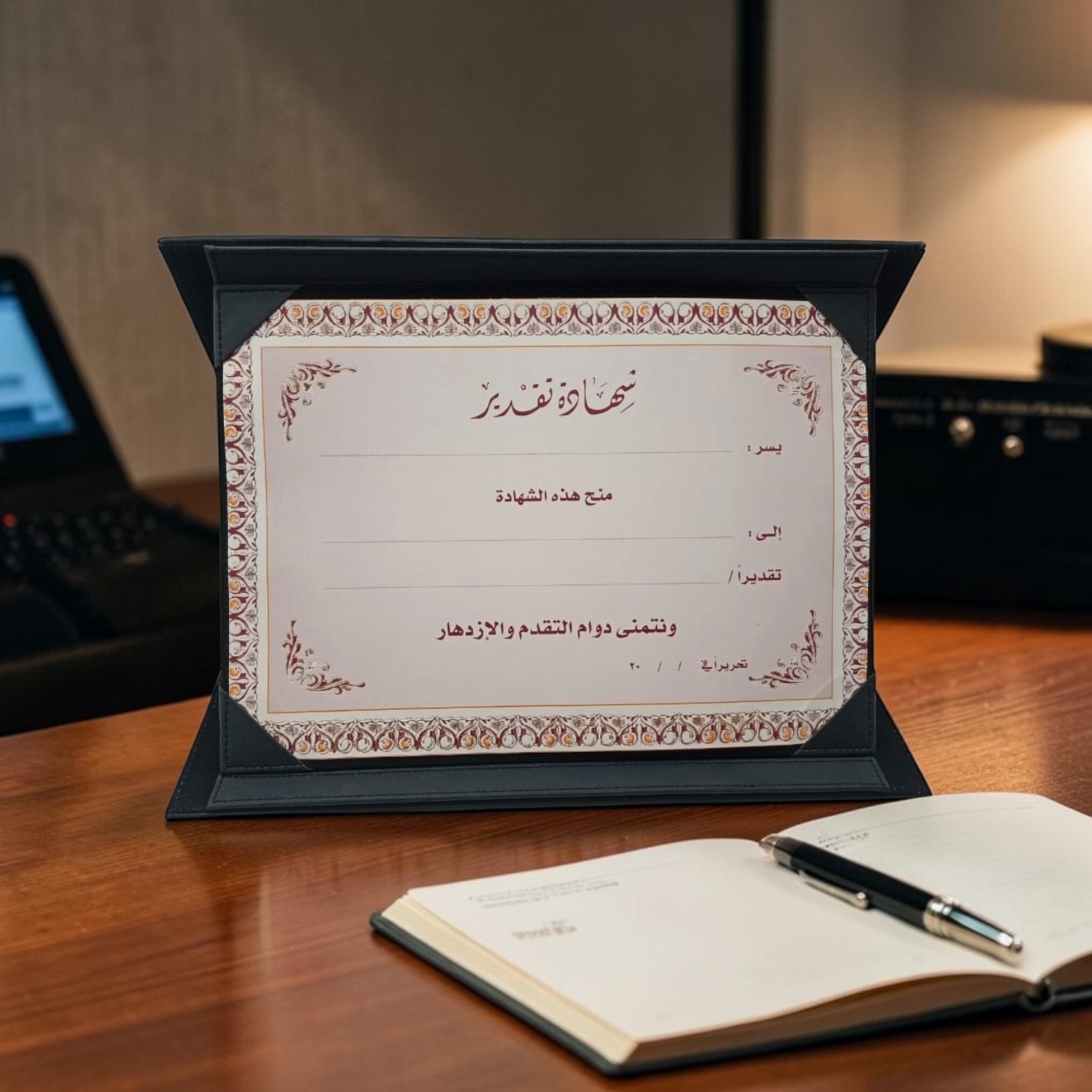 Certificates of Appreciation