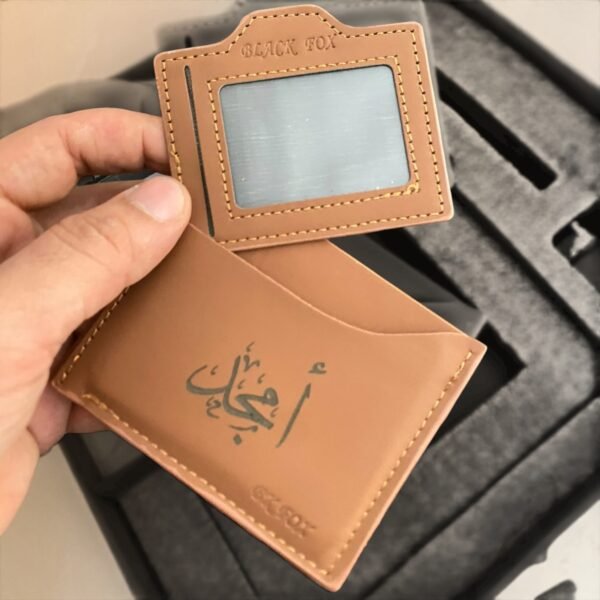 محفظه جلد للرجال بلاك فوكس